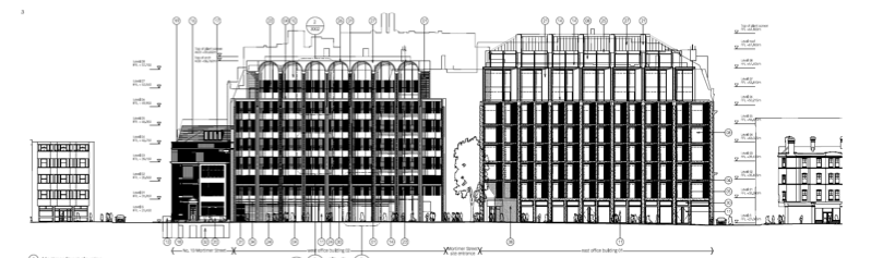Drawing of proposed development