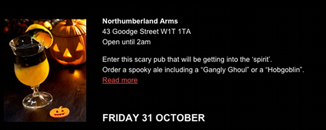 Northumberland Arms.