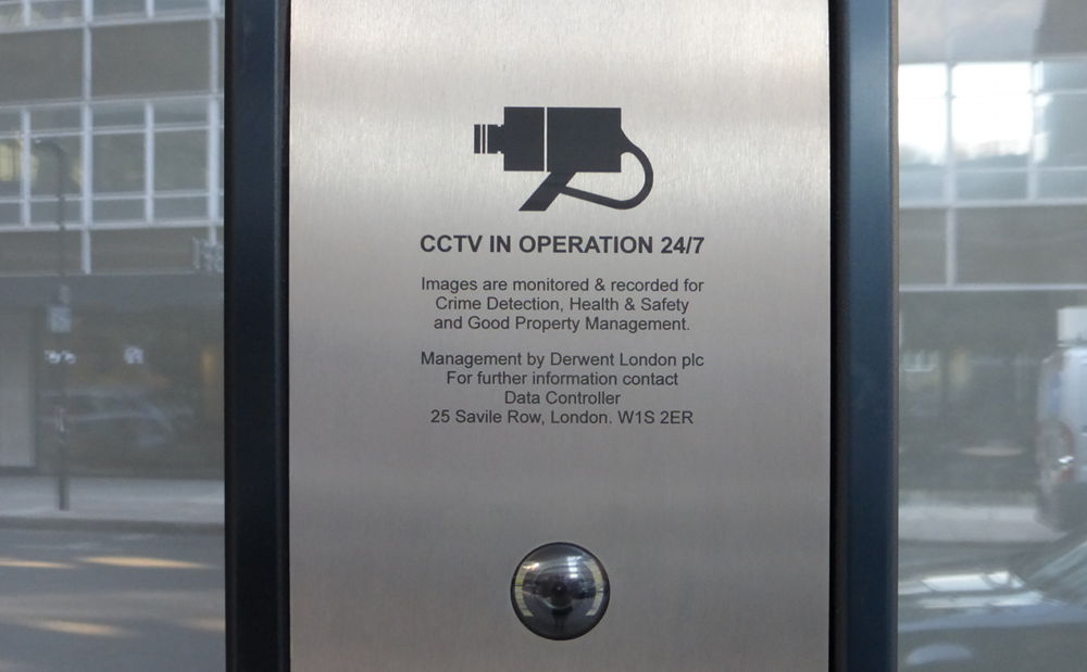 CCTV in operation 24-7.